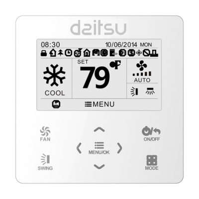 Daitsu Comando Remoto P/Cabo Premium ACCD_WC3